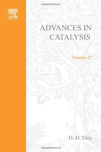 Stock image for Advances in Catalysis: Volume 27 for sale by "Pursuit of Happiness" Books