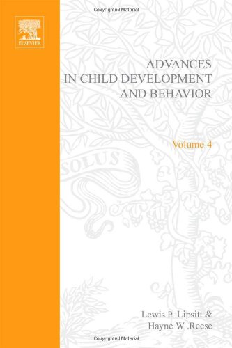 Stock image for Advances in Child Development and Behavior Volume 4 for sale by Mythos Center Books