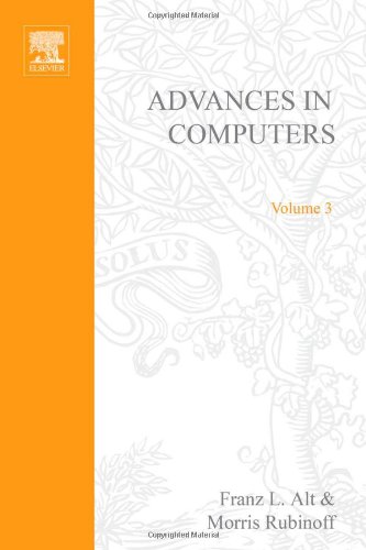 9780120121038: Advances in Computers, Vol. 3