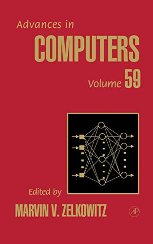 Beispielbild fr Advances in Computers: Volume 59 zum Verkauf von PsychoBabel & Skoob Books