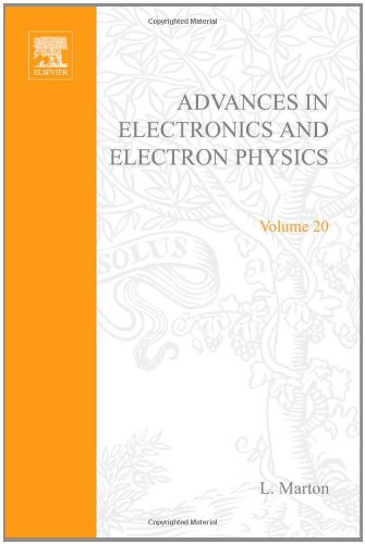 9780120145201: ADVANCES ELECTRONC &ELECTRON PHYSICS V20 (Advances in Electronics and Electron Physics)