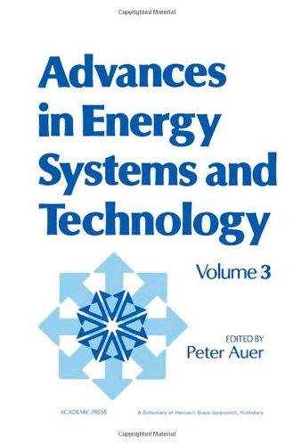 Stock image for Advances In Energy Systems And Technology, Volume III for sale by Blue Awning Books