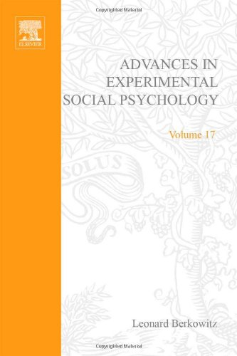 Beispielbild fr Advances in Experimental Social Psychology zum Verkauf von Better World Books