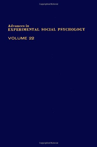 9780120152223: Advances in Experimental Social Psychology: v. 22