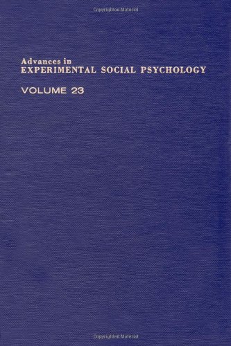 Stock image for Advances in Experimental Social Psychology (Volume 23) for sale by Anybook.com