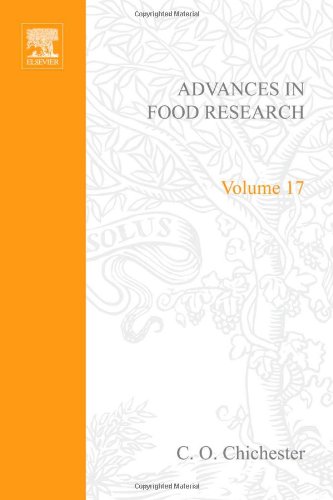 Stock image for Advances in Food Research. vol. 17 for sale by Persephone's Books
