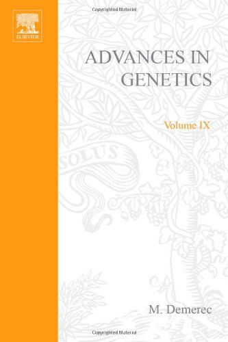 9780120176090: ADVANCES IN GENETICS VOLUME 9: v. 9