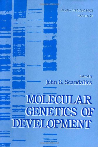 Stock image for ADVANCES IN GENETICS: VOLUME 24 MOLECULAR GENETICS OF DEVELOPMENT. for sale by Cambridge Rare Books