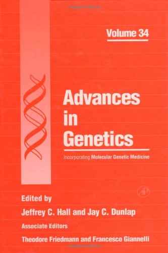 Imagen de archivo de Advances in Genetics, Volume 34 a la venta por Zubal-Books, Since 1961
