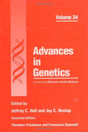 Stock image for Advances in Genetics, Volume 34 for sale by Zubal-Books, Since 1961