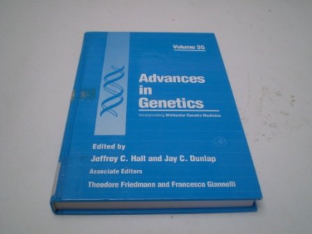 Beispielbild fr Advances in Genetics zum Verkauf von Better World Books