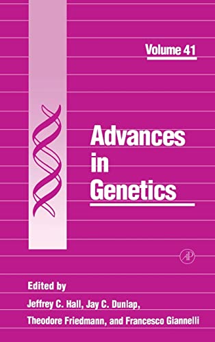 Beispielbild fr Advances in Genetics, Volume 41 zum Verkauf von Zubal-Books, Since 1961