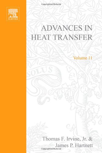 Beispielbild fr Advances in Heat Transfer: v. 11 zum Verkauf von Ammareal