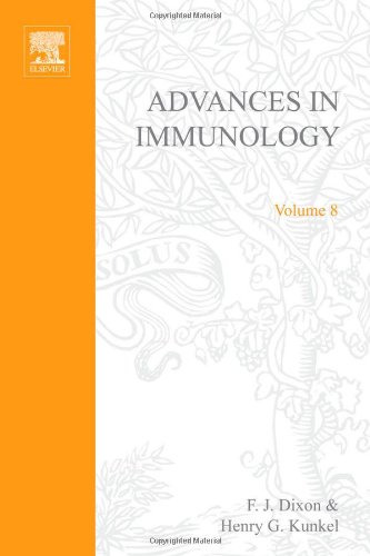 Imagen de archivo de Advances in Immunology (Volume 8) a la venta por dsmbooks