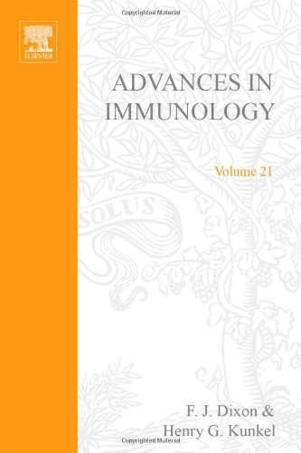 Stock image for ADVANCES IN IMMUNOLOGY VOLUME 21, Volume 21 (v. 21) Unknown, Author for sale by CONTINENTAL MEDIA & BEYOND