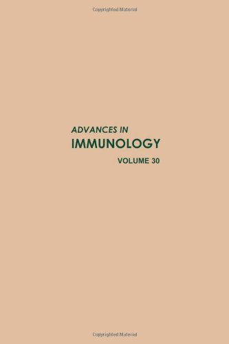 Beispielbild fr Advances in Immunology (vol 30) zum Verkauf von Anybook.com