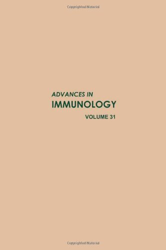 Beispielbild fr Advances in Immunology (vol 31) zum Verkauf von Anybook.com