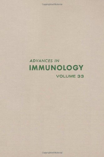 9780120224333: ADVANCES IN IMMUNOLOGY VOLUME 33, Volume 33