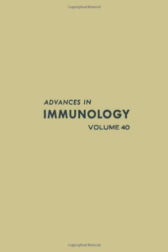 9780120224401: Advances in Immunology: v. 40