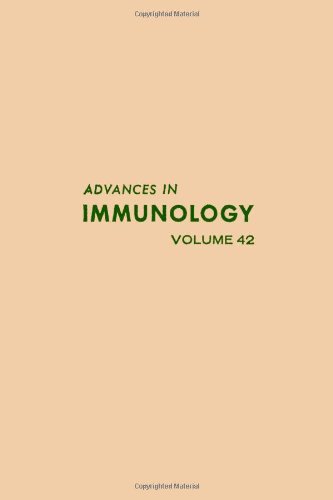 9780120224425: Advances in Immunology: v. 42