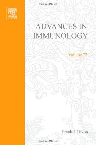 Beispielbild fr Advances in Immunology (Volume 77) zum Verkauf von Haaswurth Books