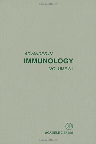 Beispielbild fr Advances in Immunology, Volume 81 zum Verkauf von The Book Exchange