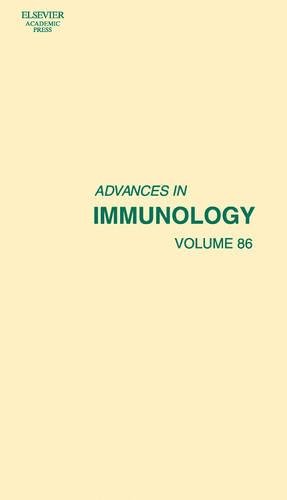 Beispielbild fr Advances in Immunology, Volume 86 zum Verkauf von The Book Exchange