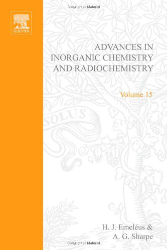 Imagen de archivo de Advances in Inorganic Chemistry and Radiochemistry, Vol. 15 a la venta por The Book Exchange