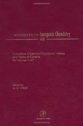 Stock image for Advances in Inorganic Chemistry Volume 48: Cumulative Subject and Contributor Indexes and Tables of Contents for Volumes 1-47 for sale by Speedy Book