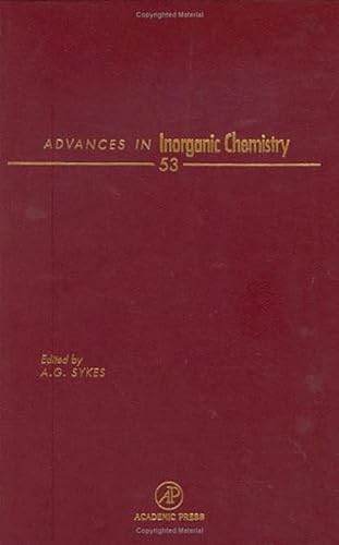 Stock image for Advances in Inorganic Chemistry for sale by Better World Books