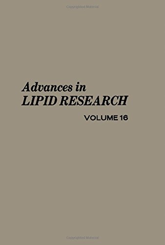 Stock image for Advances in Lipid Research; Volume 16 for sale by PsychoBabel & Skoob Books