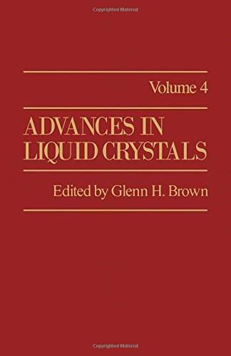 Imagen de archivo de Advances in Liquid Crystals. Volume 4 a la venta por Zubal-Books, Since 1961