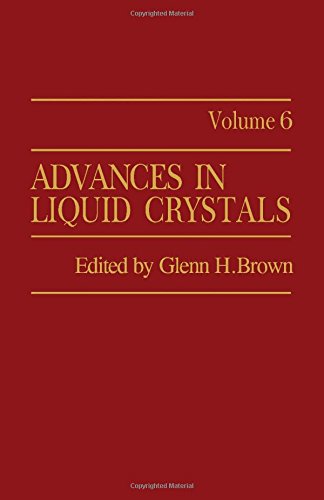 Imagen de archivo de Advances in Liquid Crystals (v. 6) a la venta por Zubal-Books, Since 1961