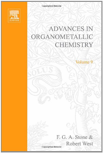 Imagen de archivo de Advances Organometallic Chemistry V 9 a la venta por Better World Books