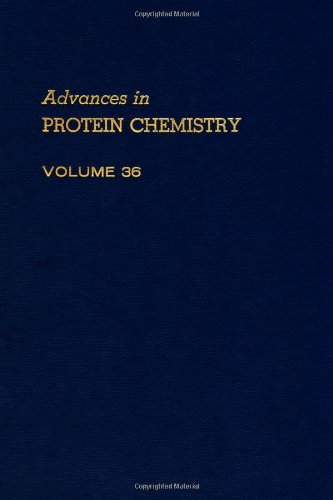 Imagen de archivo de Advances in Protein Chemistry; Volume 36 a la venta por PsychoBabel & Skoob Books