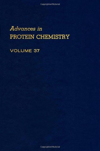 Imagen de archivo de Advances in Protein Chemistry. Volume 37 a la venta por Zubal-Books, Since 1961