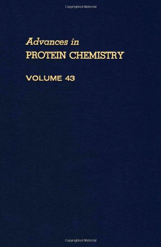 Beispielbild fr ADVANCES IN PROTEIN CHEMISTRY Volume 43 zum Verkauf von Zubal-Books, Since 1961