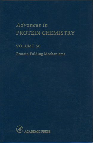 Imagen de archivo de Protein Folding Mechanisms, Volume 53 a la venta por Plum Books