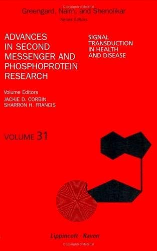 Stock image for Signal Transduction in Health and Disease: 31 (Advances in Second Messenger and Phosphoprotein Research): Volume 31 for sale by Chiron Media