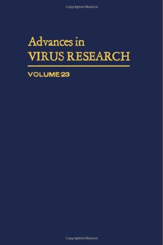 Beispielbild fr Advances in Virus research, Volume 23: 1978 zum Verkauf von PsychoBabel & Skoob Books