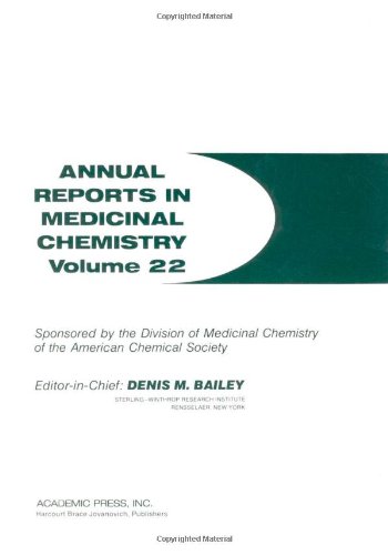 Stock image for Annual Reports in Medicinal Chemistry (Volume 22) for sale by Alien Bindings