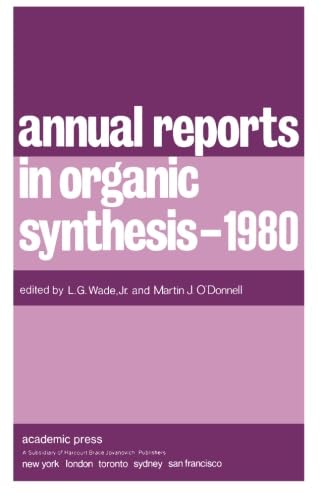 Stock image for Annual Reports in Organic Synthesis - 1980 for sale by The Book Exchange