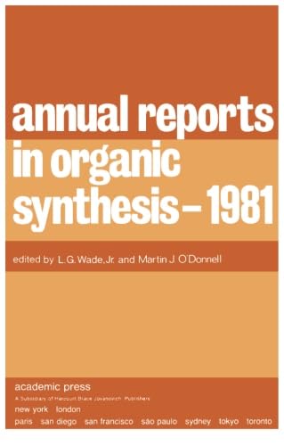 Stock image for Annual Reports in Organic Synthesis - 1981 for sale by The Book Exchange