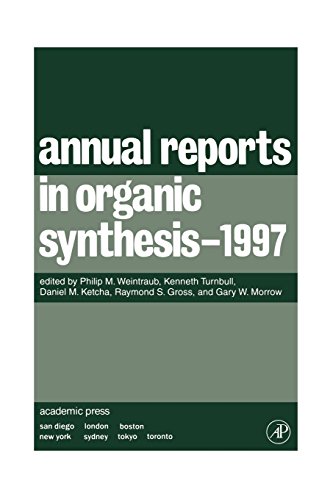 Imagen de archivo de Annual Reports in Organic Synthesis 1997 a la venta por The Book Bin