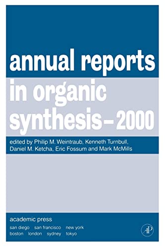 9780120408306: Annual Reports in Organic Synthesis, 2000