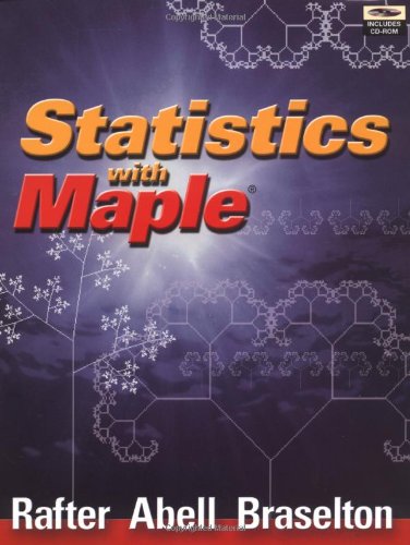 Beispielbild fr Statistics with Maple zum Verkauf von dsmbooks
