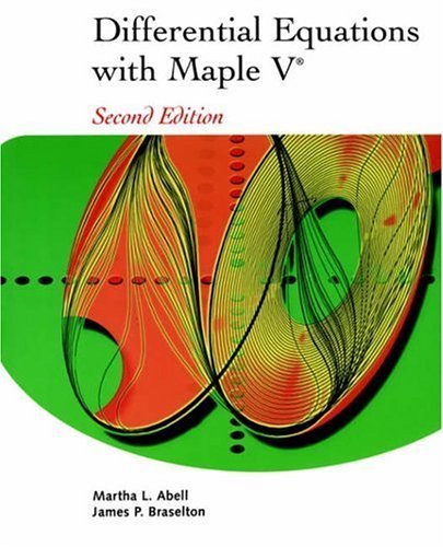 9780120415601: Differential Equations with Maple V: 2nd Edition, With CD-ROM