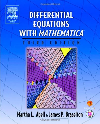 Stock image for Differential Equations with Mathematica for sale by Solr Books