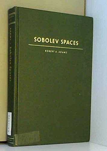 9780120441501: Sobolev Spaces