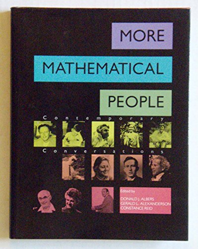 9780120482504: More Mathematical People: Contemporary Conversations